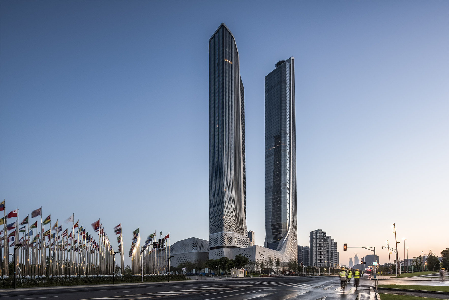 南京青奥中心 | 扎哈.哈迪德<br/> Nanjing International Youth Cultural Centre | Zaha Hadid